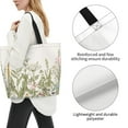 thumbnail image 3 of Kdxio Herbs and Wildflowers Casual Tote Bags Women Big Capacity Shoulder Bag for Women Travel Shoulder Bags Handbags, 3 of 8