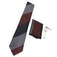 thumbnail image 4 of Men's Neckties Men's Ties Classic Business Casual Style Men's Suit Dress Shirt Striped Tie Gift Box Set, 4 of 8