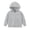 Gray, variant on Timegard Fall Clothes for Boy Girl Unisex Kids Zip up Hoodies Long Sleeve Sweatshirts Solid Color Casual Outwear Pockets