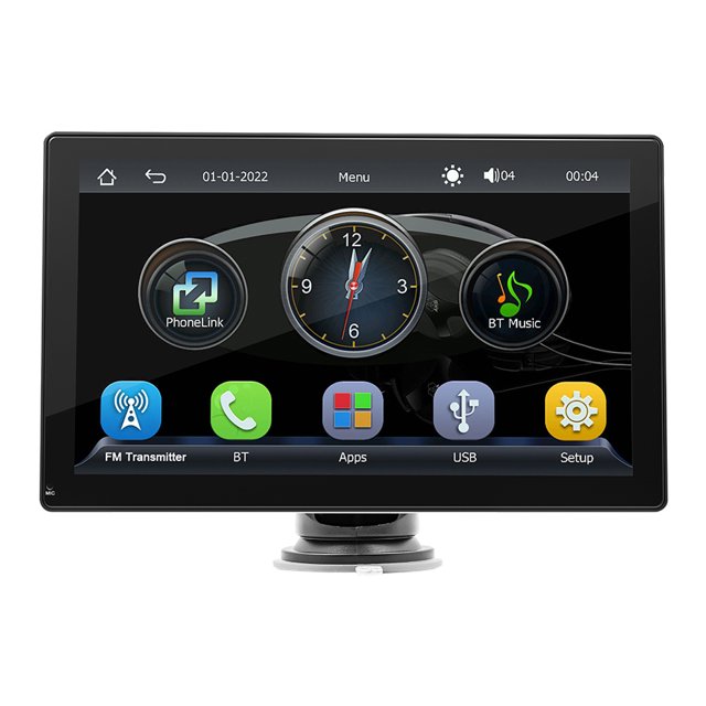 Reproductor de video portátil MP5 para automóvil de 9 pulgadas para electrónica de vehículos (con cámara 8LED) Ndcxsfigh Accesorios para autos y motos