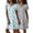 Coffee + Star Print, variant on Avidlove 2 Pack Women Nightgown Sleepwear Flare Short Sleeve Sleepshirts Veck Sleepdress Causal Pajama Dress S-XXL