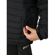 Frogg Toggs Co-Pilot Insulated Puffer Jacket, Water-Repellent Jacket for Men, Black, Small