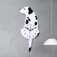 thumbnail image 3 of EIMELI Modern Design Silent Clock Tail Wagging Pendulum Clocks Battery Operated for Living Room Bedroom, 3 of 6