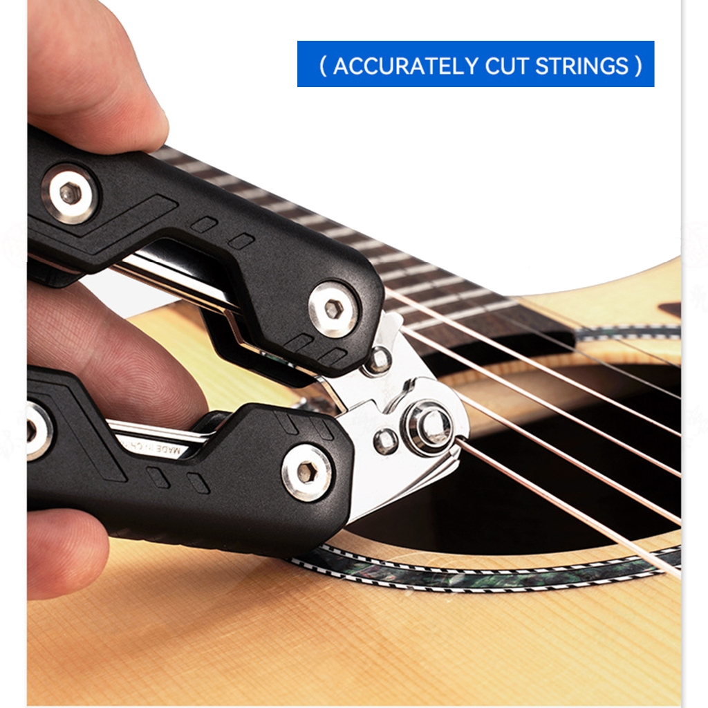 Universal Guitar Basses Adjustment Tool With Multifunction For Musicians And Luthiers Professional Use