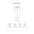 thumbnail image 4 of Expert Brand Women's Athletic Performance Pants, Navy, XS, 4 of 5