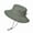 6533-Green-Gray, variant on Men's Wide Brim Sun Protection Fisherman Hat, Breathable Summer Hat for Fishing, Hiking, Camping and Outdoor Sports