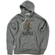 G.I. Joe The OG Action Figure Official Premium Ultrasoft Tri-Blend Hoodie (Large) Athletic Heather