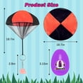 thumbnail image 5 of DAZLUTE 6 Pack Easter Eggs with Parachute Toys, Easter Basket Stuffers with Hand Throw Flying Toys for Kids Boys Girls Party Favor, 5 of 7