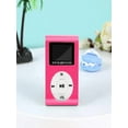 thumbnail image 6 of Portable MP3 Player – Ultra-Thin LCD Screen, 32GB Card Support, USB Rechargeable (Multicolor), 6 of 6