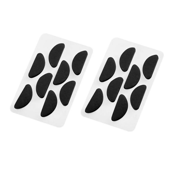 8 Pairs Black Rubber Sunglasses Anti Indentation Nose Drag Anti Eye Nose Pad Utility