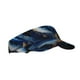 thumbnail image 1 of Fotbe Navy Blue Marble Visera Deportiva con Diseño, Gorra Abierta Ajustable de Algodón para Mujer y Hombre, 1 of 7