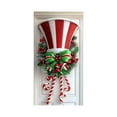 thumbnail image 2 of PRETXORVE Christmas Decorations, Christmas Decor, Christmas Tree Door Cover Door Curtains Various Decorations Santa Claus Gifts Door Covers Festive Party, 2 of 6