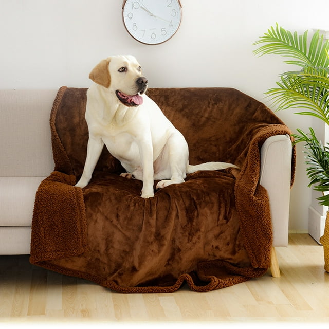 Baohd Couverture pour Animaux de Toutes Races pour Protection de Meubles Couverture Imperméable pour Chien Couverture pour Chat Gris TG