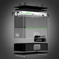 thumbnail image 5 of 3D Printer Filament Dryer SUNLU E2, Designed for Engineering Filaments PC PA-CF FR-ABS, 110℃ Max, Dry and Anneal 2-in-1, Dual-Chamber, 5 of 5