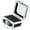Black, variant on Nails Drill Holder Case With 25 Slots Stainless SteelStorage Box For Manicure Tool Organization Nails Bits Organized