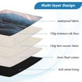 thumbnail image 3 of FORMRS 15-15.6 inch Laptop Sleeve Case Soft Carrying Quilted Computer Bag Cover, Ocean Waves, 3 of 7