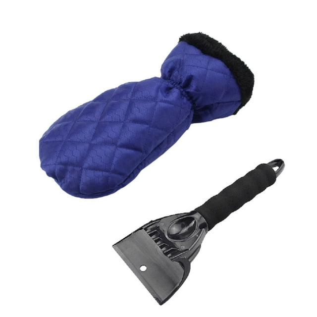 Wweixi Car Ice Scraper Car Snow Shovel Snow Removal Snow Shovel Universal For SUV Truck RV More Deep Blue