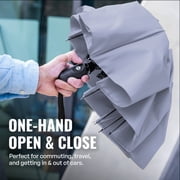 Repel Windproof Travel Umbrella, Auto Open Close Folding Umbrella Wind Tested to 100MPH