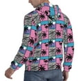 thumbnail image 6 of Goofa Hawaii Palms for Men's Hooded Sweatshirt - Lightweight Pullover Hoodie with Kangaroo Pocket, Perfect for Everyday Wear-Medium, 6 of 7