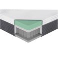 thumbnail image 6 of JERFIT 12 Inch Twin Hybrid Mattress, Medium Firm Gel Memory Foam Pocket Innerspring, Cooling Green Tea Infusion, Mattress in a Box, Breathable Cover, CertiPUR-US Certified, 6 of 10