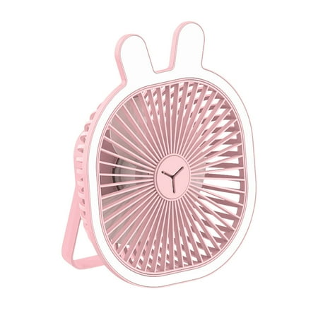 

Charging Desktop Small Fan Dormitory Fan Wall-Mounted Mini Small Ceiling Fan Electric Fan Lights