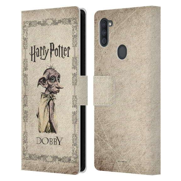 Head Case Designs Officially Licensed Harry Potter Chamber Of Secrets II Dobby House Elf Creature Leather Book Wallet Case Compatible with Samsung Galaxy A11 (2020)