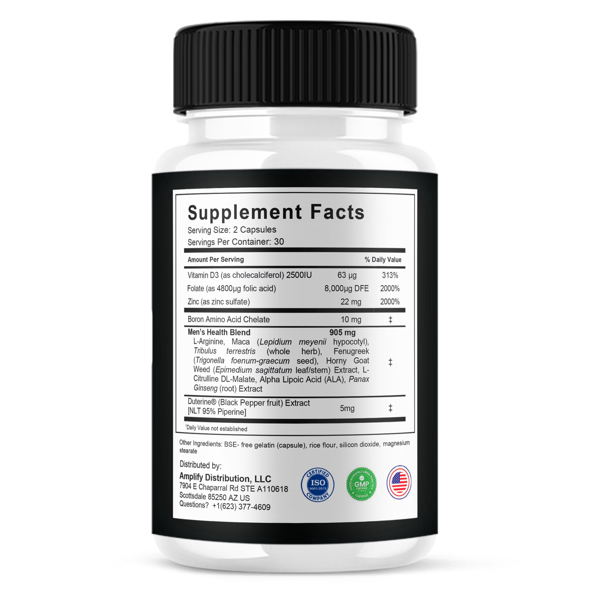 (3 Pack) Iron Horse Premium Performance Supplement, IronHorse Pro (180 Capsules)