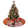 thumbnail image 4 of Falda para árbol de Navidad de Rick y Morty, suave y divertida, decoración navideña de granja con cuello para árbol de Navidad de 36", 4 of 4