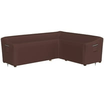STARTWO Thickened 600D Heavy Duty L-Shaped Patio Furniture Cover Outdoor Waterproof Sectional Sofa Cover