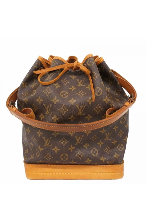 Pre-Owned Louis Vuitton Monogram Noe Shoulder Bag M42224 Brown Women's