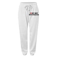 thumbnail image 4 of Pantalones de chándal anchos y rectos con forro polar para mujer - Pantalones de yoga de cintura alta con bolsillos para hacer ejercicio/uso informal (S-XXL), 4 of 4
