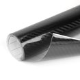 thumbnail image 1 of 5D Fibra de Carbono Etiqueta Autoadhesiva Etiqueta Engomada de la Película de Vinilo del Coche del Estiramiento Libre de la Burbuja de la Fibra de Carbono 5D 152X60cm Negro, 1 of 1