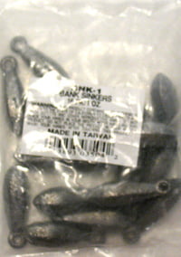 fish fishing weights South Bend Pyramid Sinkers 16 Pack 1 Ounce 