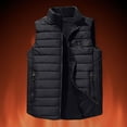 thumbnail image 4 of Kids Heated Vest 9 Heating Zones USB Charging Waterproof Windproof Warm Winter Vest Black L, 4 of 7