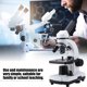 thumbnail image 4 of Equipo de enseñanza Microscopio binocular biológico con aumento de 40-640X y LED, 4 of 15