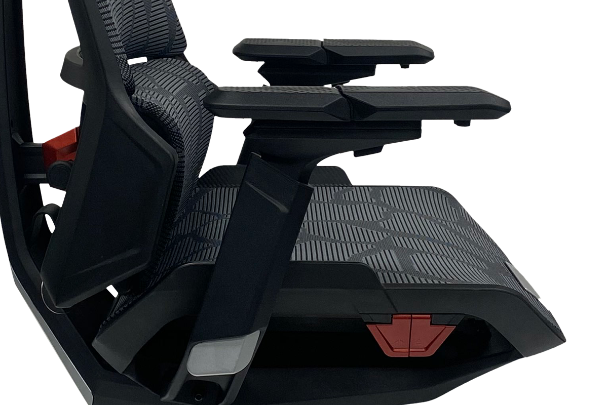 Draco Mesh Gaming Chair by Dreamseat, Adult, PC Gaming Chair, Black