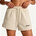 thumbnail image 4 of Aimik Casual Shorts for Women Fashion Elastic Waist Comfortable Short Pants with Pockets Summer Loose Fit Athletic Bottoms, 4 of 5