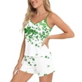 thumbnail image 4 of Babcutegg Nightwear for Women Pullover Regular Fit Lightweight Elastic Waist Crew Neck Womens Summer Sleepwear Green Size L, 4 of 4