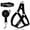 Black, variant on DMISOCHR Dog Harness and Leash Set with Collar - Step in No Pull Dog Harness