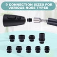 thumbnail image 3 of Wowow Kitchen Faucet Head Replacement Oil Rubbed Bronze, 3 Function Pull Out Spray Nozzle with 9 Adapters for Kitchen Sink Faucet, 3 of 6