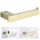thumbnail image 2 of Accesorios de hardware de de oro cepillado Acero inoxidable con tornillos Fácil instalación Toallero Colgante de para pequeña sala estante del tejido mayimx Accesorios de baño, 2 of 9