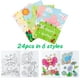 thumbnail image 2 of Libros para colorear WATINC Spring para niños, 24 unidades con 6 fundas, 2 of 6