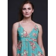 thumbnail image 2 of Bimba Floral Ladies Long Summer Sleeveless Tye Dye Print Casual Maxi Beach Dress-X-Large, 2 of 6