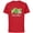 Red, variant on Disney Mickey & Minnie Mouse Merry and Bright Holiday - Short Sleeve Cotton T-Shirt for Adults - Customized-Black