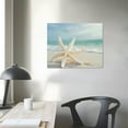 thumbnail image 4 of Creowell  Seashell Picture Canvas Wall Art: Beach Themed Artwork Painting Print for Wall Decor for Dining Room 20x16 in/16x12 in, 4 of 6