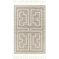 thumbnail image 6 of Hauteloom Azra Jute Living Room, Bedroom Area Rug - Global - Beige, Gray - 5' x 7'6", 6 of 6