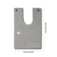 thumbnail image 3 of U-Shaped Toilet Floor Mat, Absorbent Quick-Dry Diatomaceous Earth Bathroom Rug with Non-Slip Design, 3 of 6