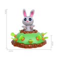 thumbnail image 4 of Bunny Electric Puzzle Board Game Parent-child Interactive Toy Party Game Jumping Rabbit Pulling Carrot Puzzle Game, 4 of 9