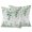 Green White, variant on Outdoor Pillow Covers 26x26 Set of 2, Green Eucalyptus Leaves Waterproof Patio Throw Pillow Covers for Couch Sofa Chair, Spring Daily Flowers Botanical Linen Decorative Pillowcases for Throw Pillows