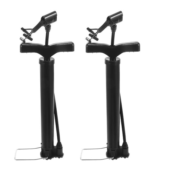 2 bombas de aire para baloncesto, bicicleta, inflador de neumáticos, con bolsa de almacenamiento